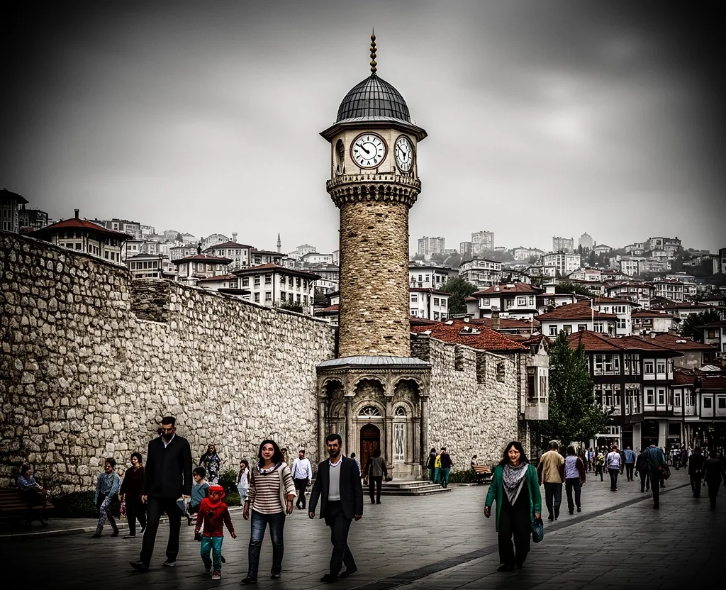 Bursa Şehir Merkezi Görünümü