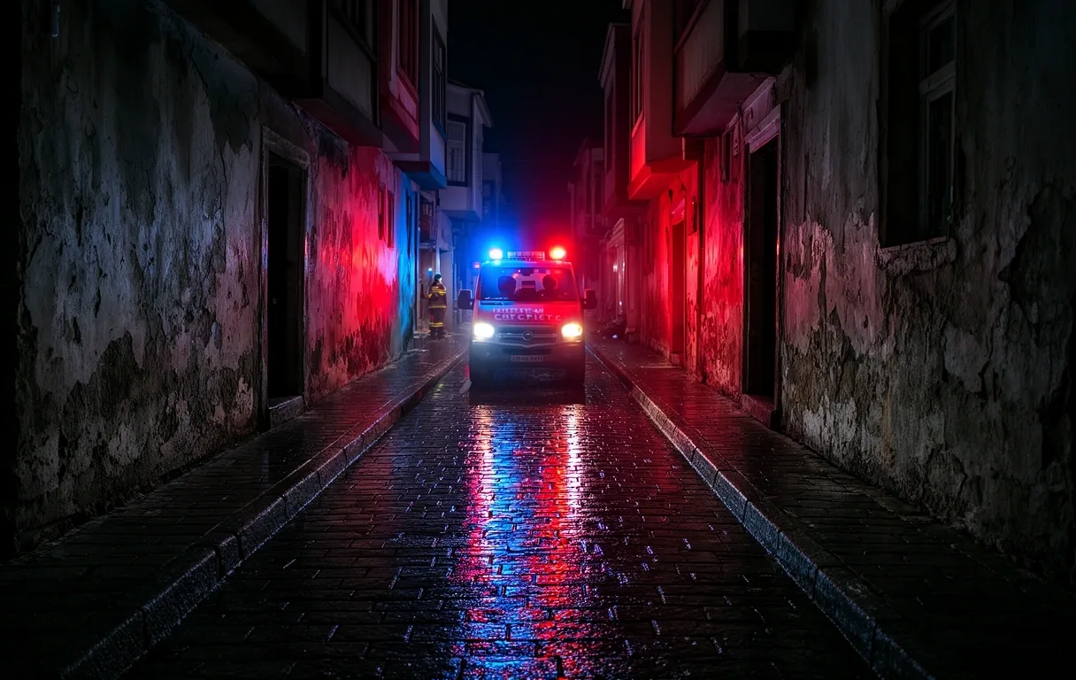 Bursa yangın olay yeri