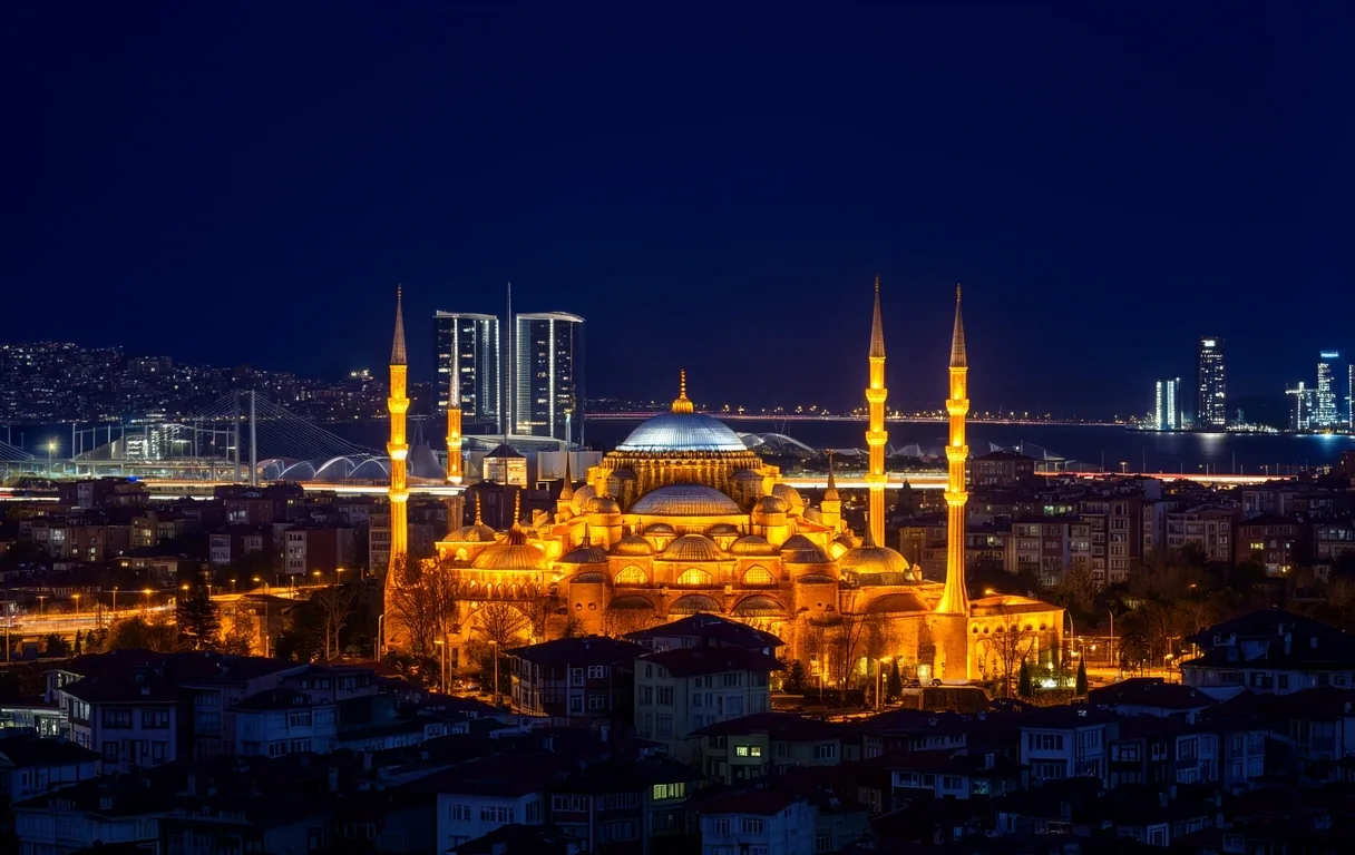 Bursa Gece Görünümü